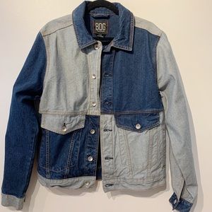URBAN OUTFITTERS BDG PATCHWORK DENIM JACKET